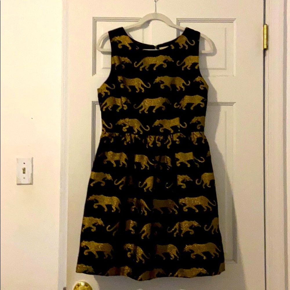 Anthropologie Panthere Dress by Eyedoll, size 12